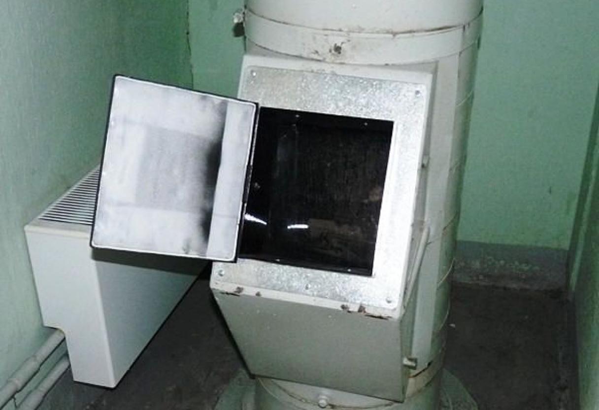 чистка мусоропровода