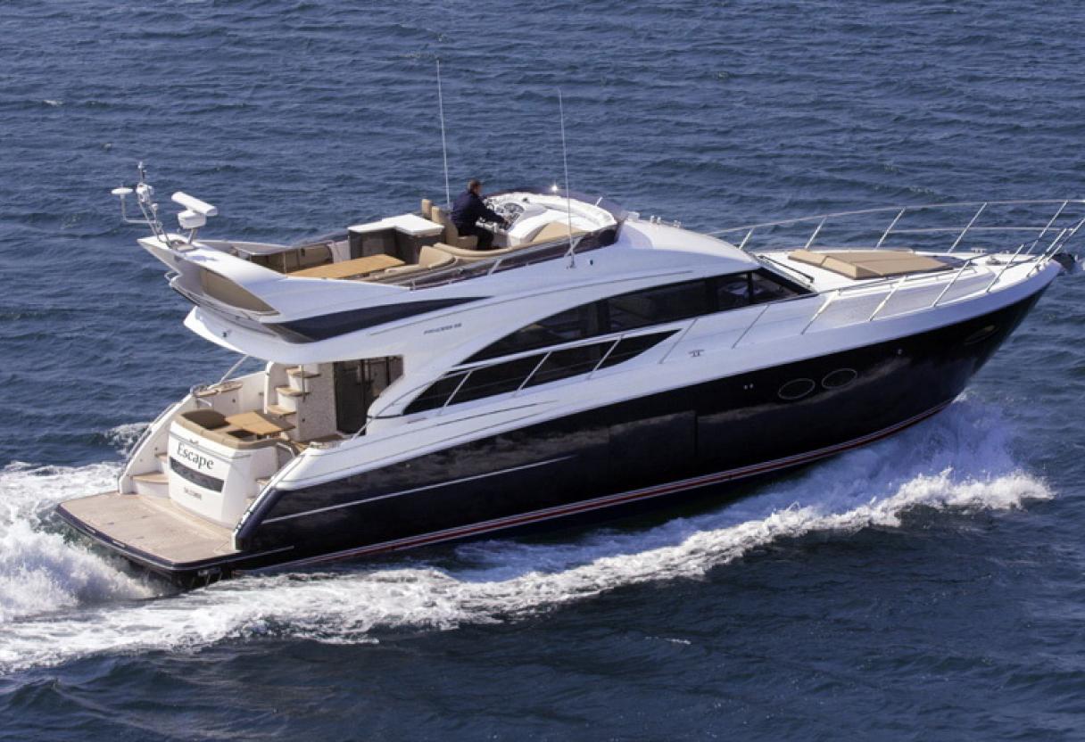 Сайт worldmarine.ru представляет яхты Sunseeker и Princess