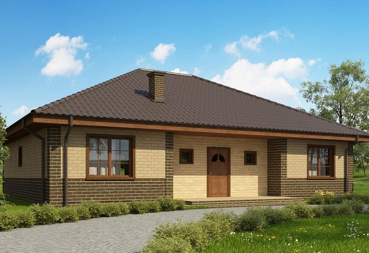 Фото проектов одноэтажных домов от мастеров ONEHOUSE